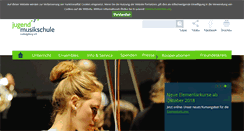 Desktop Screenshot of jugendmusikschule-ludwigsburg.de